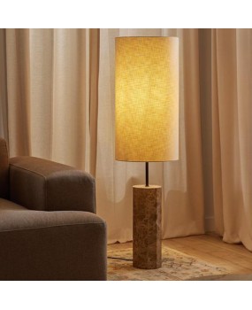 Floor Lamp Living Room Sofa Nordic Designer Creative Marble Homestay Hotel Bedroom Cloth Cover Floor Lamp