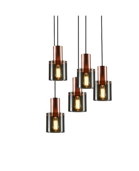 Nordic pendant light, LED Danish restaurant light, postmodern minimalist single head bar counter, bedside lamp, dining table lighting, small hanging fixture