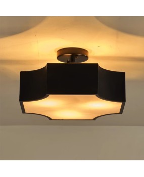 American retro wrought iron ceiling light, French vintage bedroom, study master light designer, entrance hallway, minimalist lighting fixtures