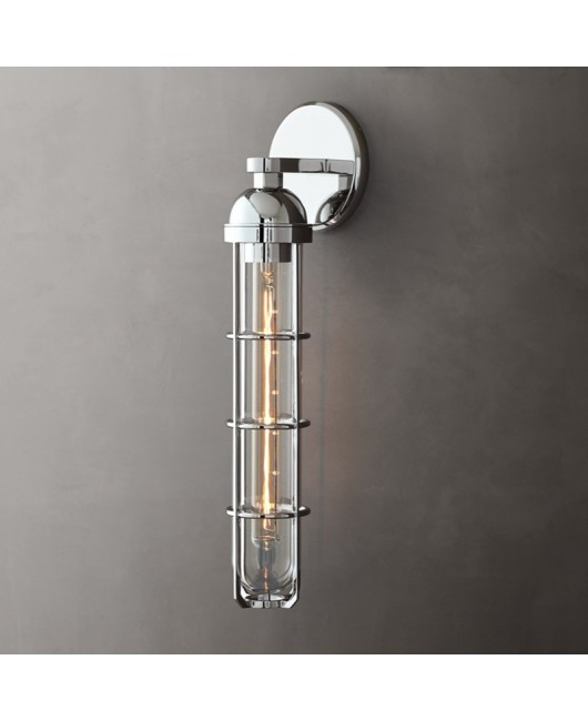 American style light luxury minimalist wall lamp Nordic modern retro living room background wall corridor balcony bedroom wall lamp mirror front light