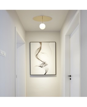 Balcony lights, hallway lights, Nordic modern minimalist bedroom LED ceiling lights, entrance lighting fixtures, household lights