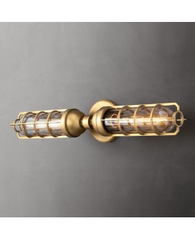 American style light luxury minimalist wall lamp Nordic modern retro living room background wall corridor balcony bedroom wall lamp mirror front light