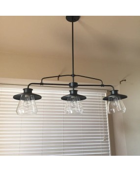 American style countryside living room pendant light, dining room light, retro industrial style, simple and creative, vintage coffee shop pendant light