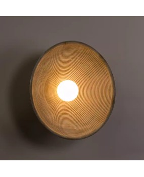 American country retro wall lamp, simple bedroom bedside lamp, living room dining room vortex lamp, corridor wall decoration lamp