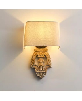 American style master bedroom wall lamp, hotel room bedside lamp, living room background wall lamp, creative French retro art lighting fixture