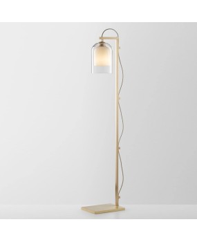 Light luxury floor lamp, living room, Nordic bedroom, American metal, minimalist, post-modern, creative, personalized, bedside standing table lamp