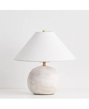 American countryside minimalist solid wood desk lamp French retro warm bedroom bedside lamp living room side table decorative lighting fixture