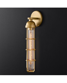 American style light luxury minimalist wall lamp Nordic modern retro living room background wall corridor balcony bedroom wall lamp mirror front light