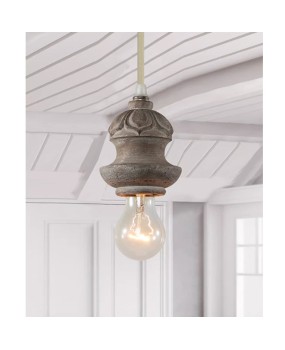 American style countryside pendant light, personalized retro creative, home room bedroom light, hallway wooden pendant light