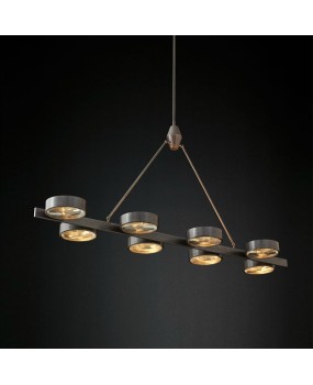 Nordic modern creative minimalist high-end crystal designer sample room living room dining room study bedroom pendant light