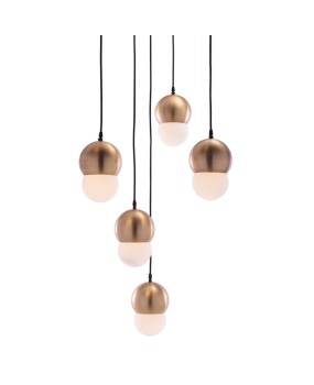 Nordic postmodern minimalist living room, dining room, bar counter, bedroom bedside lighting, creative and personalized single head pendant light