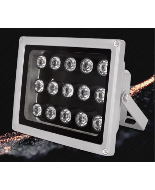 Hot selling infrared 12vled solar floodlight advertising light camera night vision monitoring white light fill light