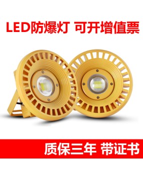 LED explosion-proof lamp floodlight 50W100W200W warehouse gas station factory building mining wine cellar coal mine cave tunnel