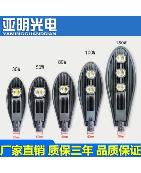 LED light controlled sword road lamp head outdoor park municipal road community courtyard new rural cantilever lamp 100W
