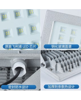 Shanghai LED Explosion proof Lamp Chemical Factory Gas Station Outdoor Projection Lamp Flood Lamp Workshop Warehouse Mining Lamp