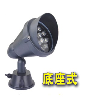 LED6w3W12w9W15W Outdoor Waterproof Floor Plug in Light Lawn Projection Tree Light Circular Plug in Light Tree Light