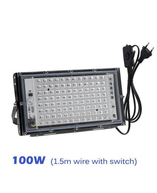 Cross border 395nm UV projector, UV curing lamp, fluorescent party stage lamp, black light drama performance lamp