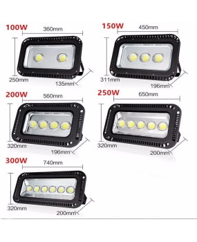 LED floodlight 200W300W LED tunnel light 150W mining light 100W floodlight 250W LED factory light