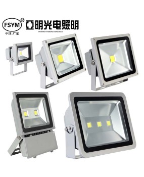 LED floodlights, outdoor waterproof spotlights, outdoor construction site lighting, landscape 50W100W billboards, stadium lawn lights