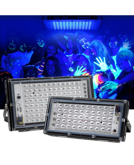 Cross border 395nm UV projector, UV curing lamp, fluorescent party stage lamp, black light drama performance lamp
