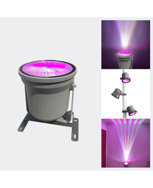 LED Rainbow Tree Light Outdoor Waterproof Outdoor Engineering Landscape Tree Light Spotlight