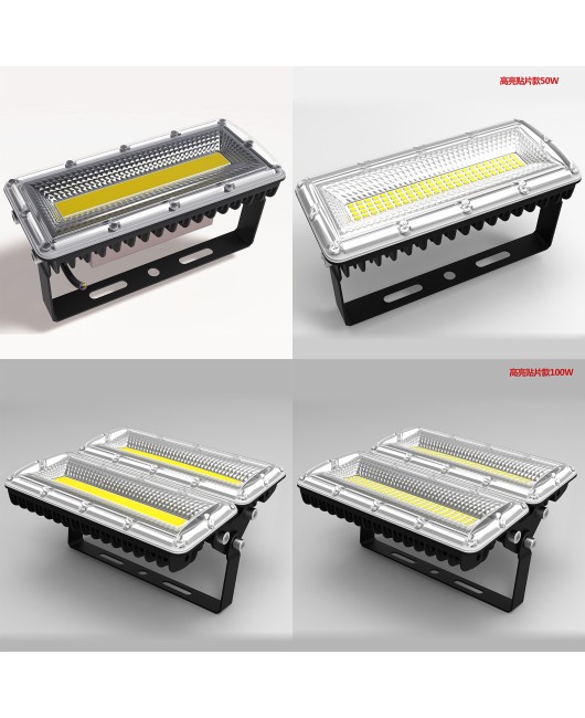 LED Explosion proof Projection Light Outdoor Waterproof 50W150W High Brightness Advertising Projection Light 100W First Line Factory Lighting