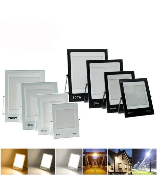 Foreign trade cross-border new product LED floodlight 10W 50W 100W 150W full power warranty for two years