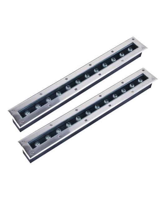 LED outdoor rectangular buried light, park landscape garden courtyard light, embedded floodlight, square light
