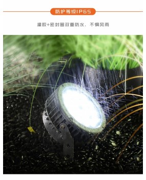Projection lamp, tree lamp, tree lamp, landscape spotlight, outdoor waterproof spotlight, ground lamp, lawn lamp