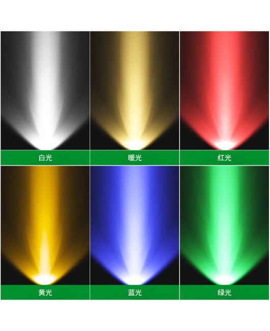 External wall beam spotlight, LED outdoor spotlight, ultra long range beam light, column light, narrow beam light, floodlight