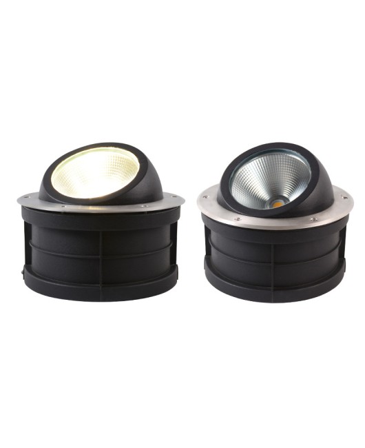 Polarized buried light LED embedded buried light Outdoor waterproof ultra bright circular Cobb ground light Outdoor landscape light
