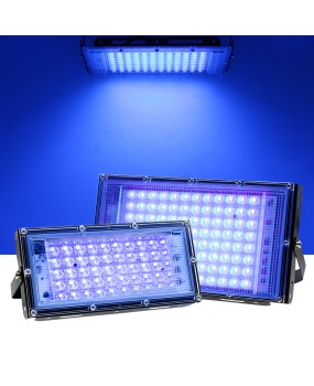 Cross border 395nm UV projector, UV curing lamp, fluorescent party stage lamp, black light drama performance lamp