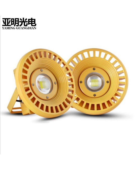 LED explosion-proof lamp floodlight 50W100W200W warehouse gas station factory building mining wine cellar coal mine cave tunnel