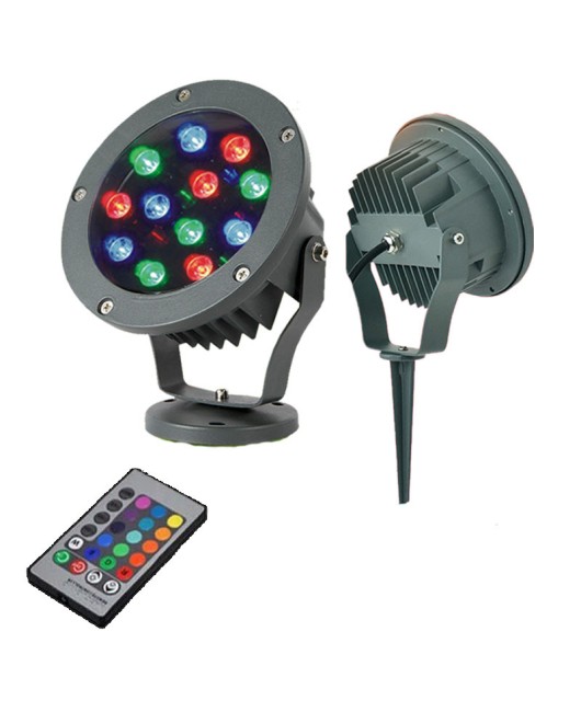 LED Plug in RGB Ground Plug in Projection Light Spotlight Wall Projection Light Landscape Light Tree Lawn Remote Control Colorful Light