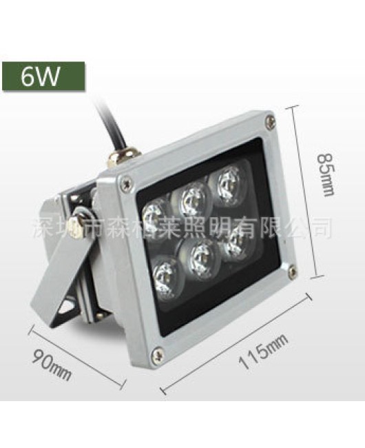 Hot selling infrared 12vled solar floodlight advertising light camera night vision monitoring white light fill light
