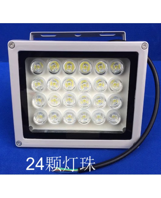 Hot selling infrared 12vled solar floodlight advertising light camera night vision monitoring white light fill light