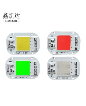 Surge resistant 2500V upgraded AC20W-50W driver free COB surface light source 220V high voltage LED beads