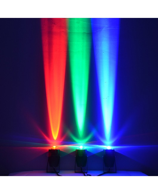LED Projection Light 10W Spot Light One Beam Spot Light Projection Light Hotel Lighting Outdoor Wall Cleaning Remote Column Light