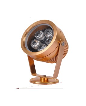 LED Projection Light Round Waterproof Landscape Lighting Tree Projection Light Car Aluminum Gold Corrugated 3W5W Outdoor Small Projection Light