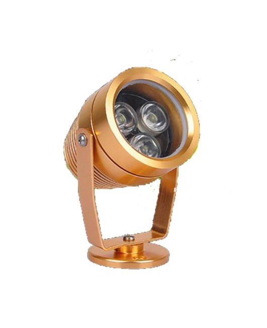 LED Projection Light Round Waterproof Landscape Lighting Tree Projection Light Car Aluminum Gold Corrugated 3W5W Outdoor Small Projection Light