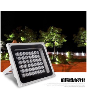 LED flood light waterproof lighting rainbow tree light courtyard plug-in light outdoor wall washing light outdoor projection light