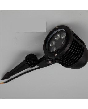 Outdoor waterproof 6W ground mounted floodlight LED lawn light plug-in light garden landscape light LED tree light buried light