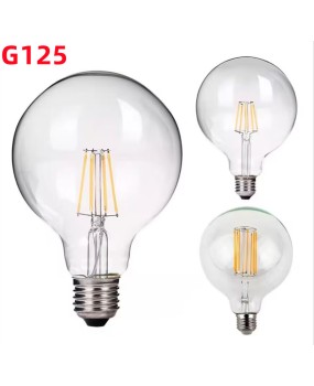 Edison bulb G125 led2w4w6w8w12w16w bulb filament lamp imitation tungsten retro bulb