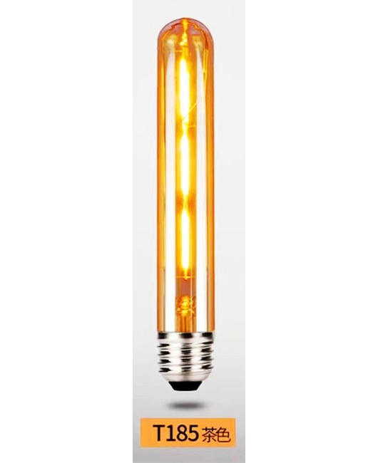 Edison LED bulb E27 screw retro long tube imitation tungsten filament lamp creative bulb T125 T225 T300