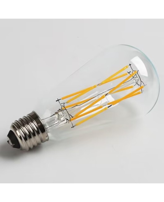 Edison bulb ST64 led2w4w6w8w12w16w bulb filament lamp imitation tungsten retro bulb