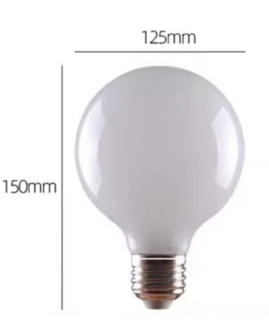 LED 360 luminous Dragon Ball Bubble Controllable Silicon Dimming LED bulb, desk lamp, bedside lamp, floor lamp, E27 spiral mouth