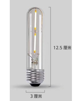 Deep dimming e26110V LED tube E27220V dimming Edison tungsten filament lamp T125 T225 T300