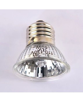 E27 halogen lamp turtle sun back heating lamp insulation lamp cup climbing pet sun back lamp 25W50W75W heating lamp