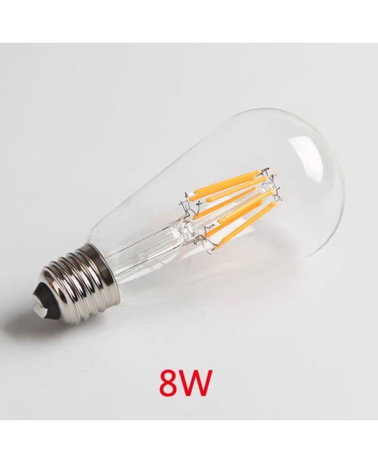 Edison bulb ST64 led2w4w6w8w12w16w bulb filament lamp imitation tungsten retro bulb