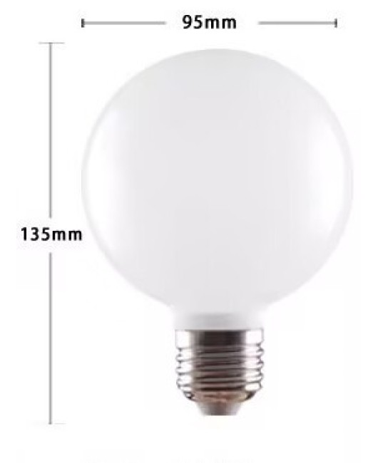 LED 360 luminous Dragon Ball Bubble Controllable Silicon Dimming LED bulb, desk lamp, bedside lamp, floor lamp, E27 spiral mouth